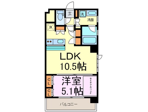 グランデュ－ル東桜の物件間取画像